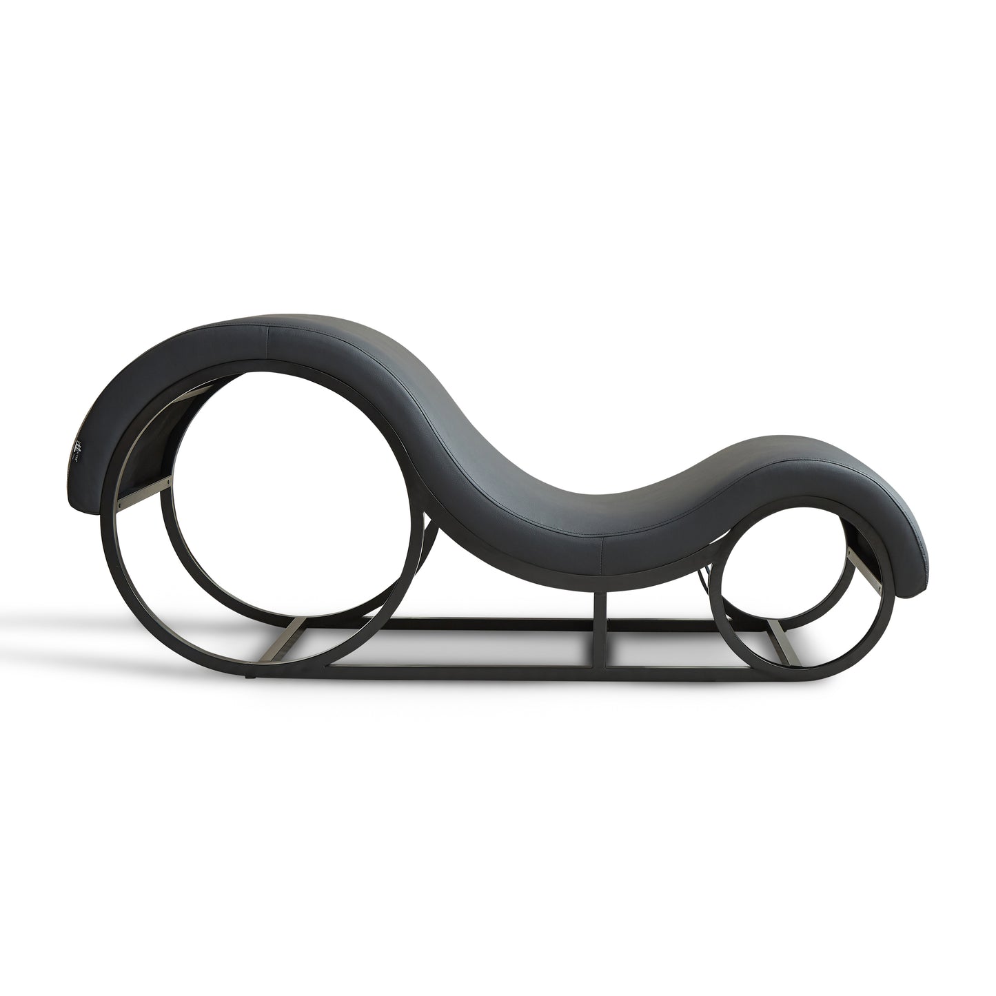 Ergonomski ležalnik Sensual Curve Sofa A176 (Črn)