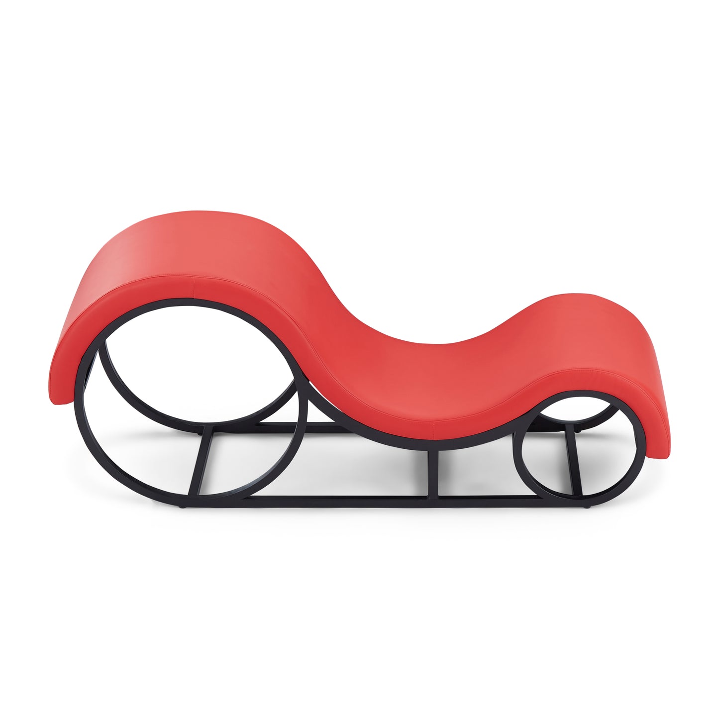 Ergonomski ležalnik Sensual Curve Sofa A176 (Rdeč)