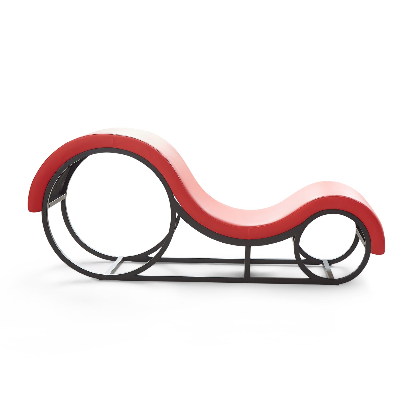 Ergonomski ležalnik Sensual Curve Sofa A176 (Rdeč)
