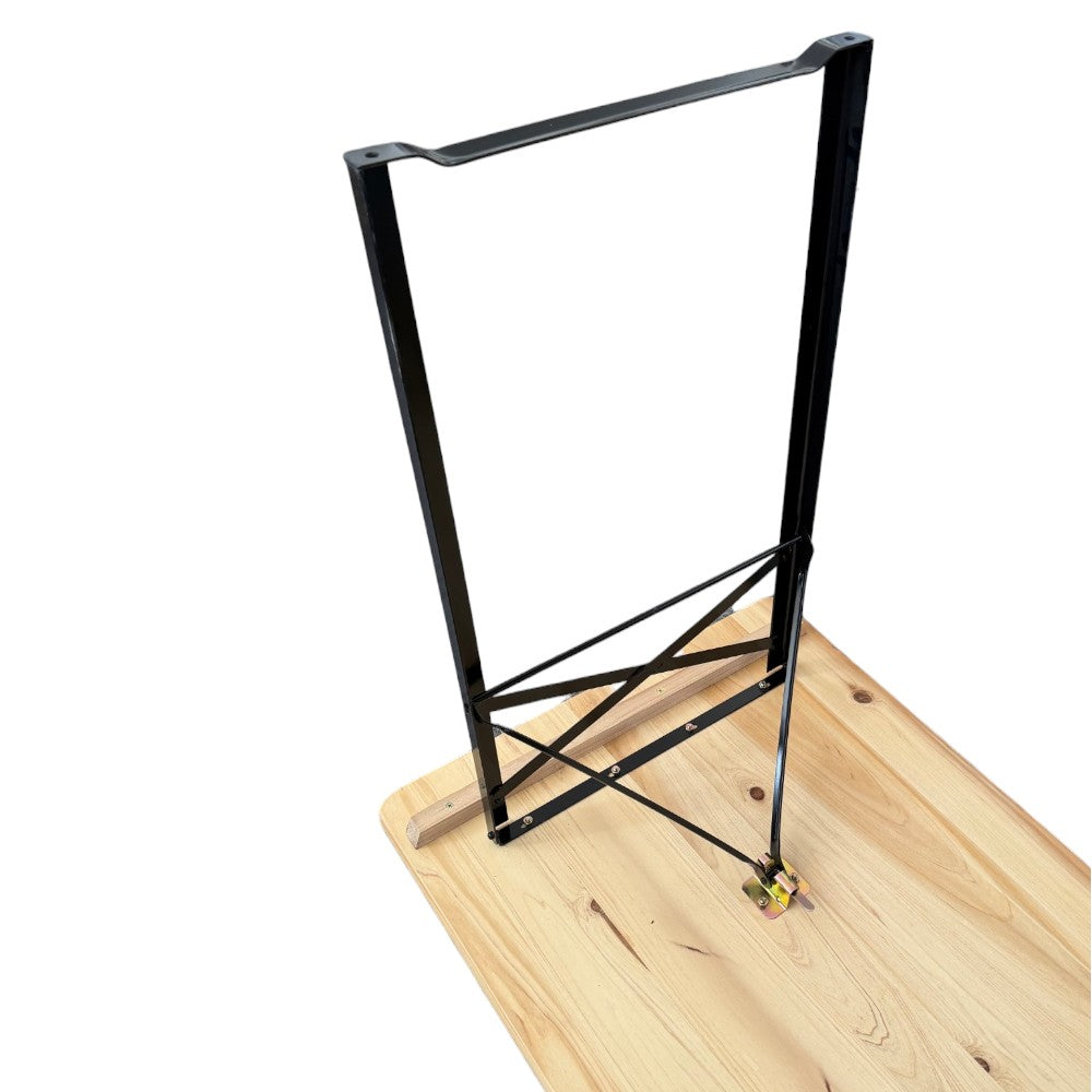 Gasilska miza z dvema klopema komplet – dimenzija 180 x 60 x 76 cm