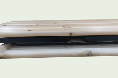 Gasilska miza z dvema klopema komplet – dimenzija 180 x 60 x 76 cm